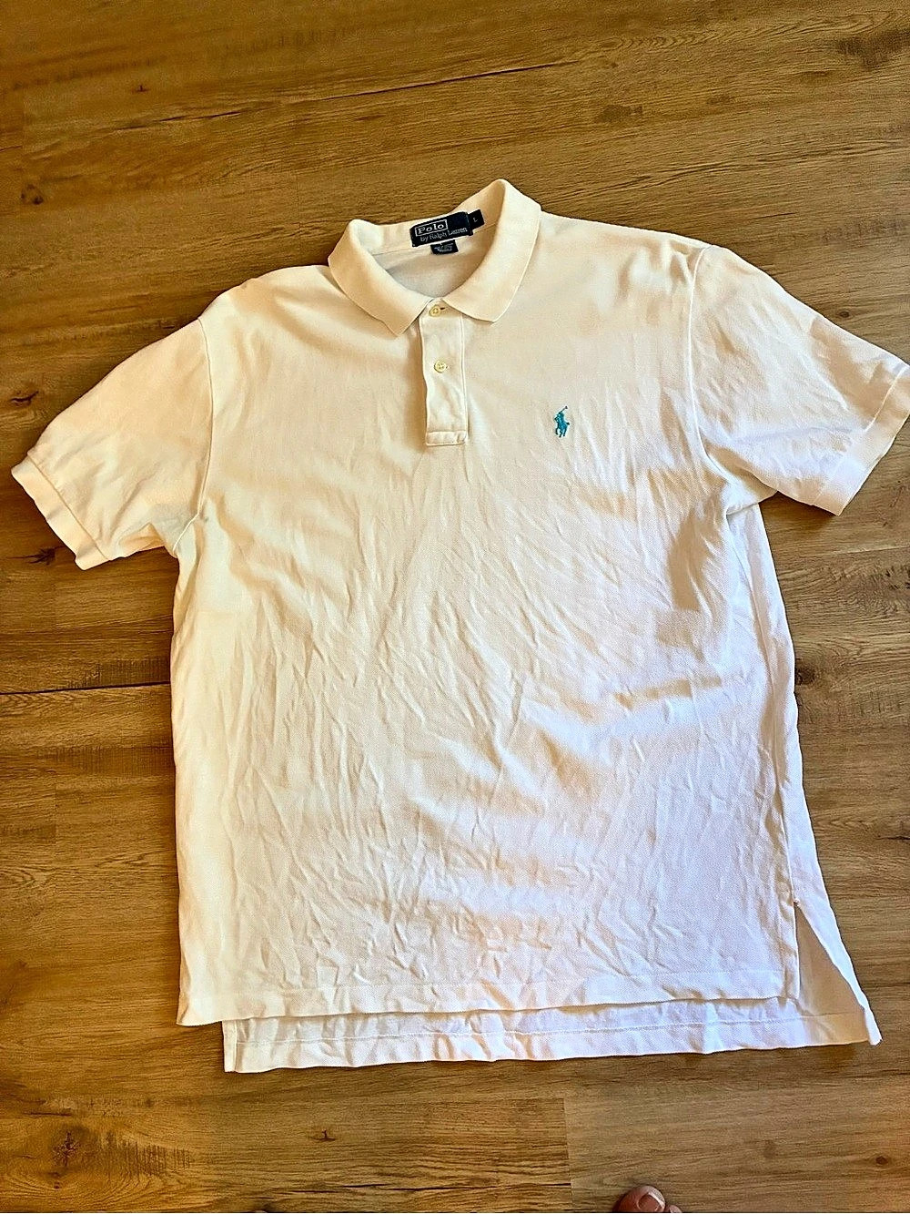 Polo Ralph Lauren Classic Fit Cotton Mesh Polo Shirt White